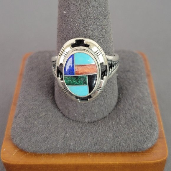 CAROLYN POLLACK 10-Strand Liquid Silver Necklace, Pendant, Earrings & Ri… - Picture 7 of 16